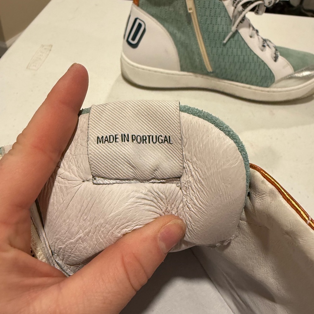 Vaddia Baskets Femme Felix High Top Sneakers - Picture 12 of 15